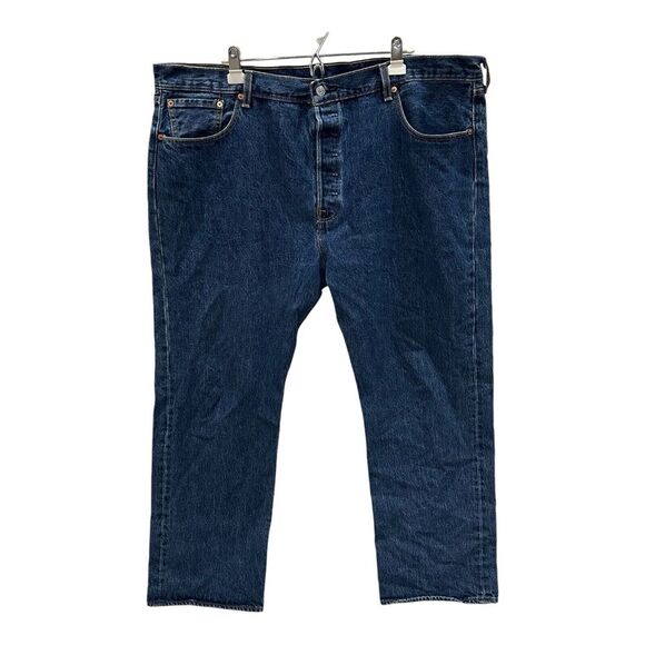 Levi's 501 XX Mens Jeans 44x32‎ (44x29) Blue Denim 100% Cotton Button Fly - Picture 1 of 11